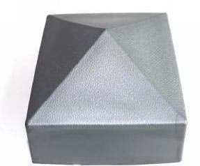 Composite Fencing Post Cap 70x70mm Grey