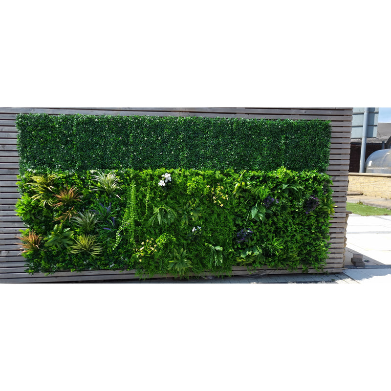 Load image into Gallery viewer, EASYFIT LUXURY ARTIFICIAL LIVING WALL PANEL - 1 x 1m - MAGNOLIA
