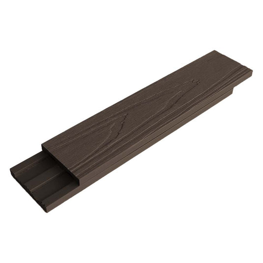 EasyFit COMPOSITE DECK FASCIA 70 x 10 x 3600mm WALNUT