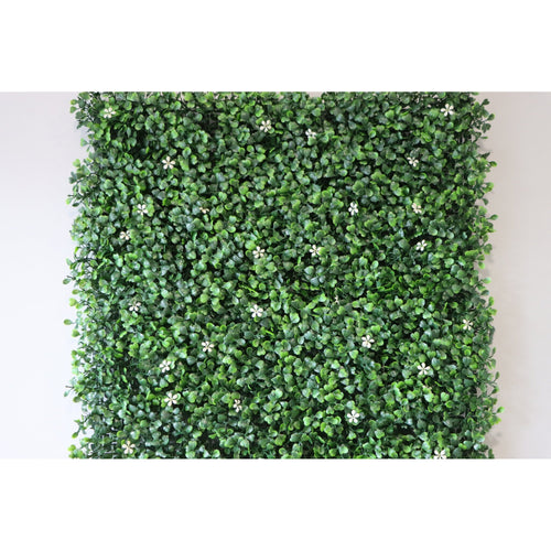 EASYFIT ARTIFICIAL LIVING WALL PANEL - 500 x 500mm - SNOWDROP